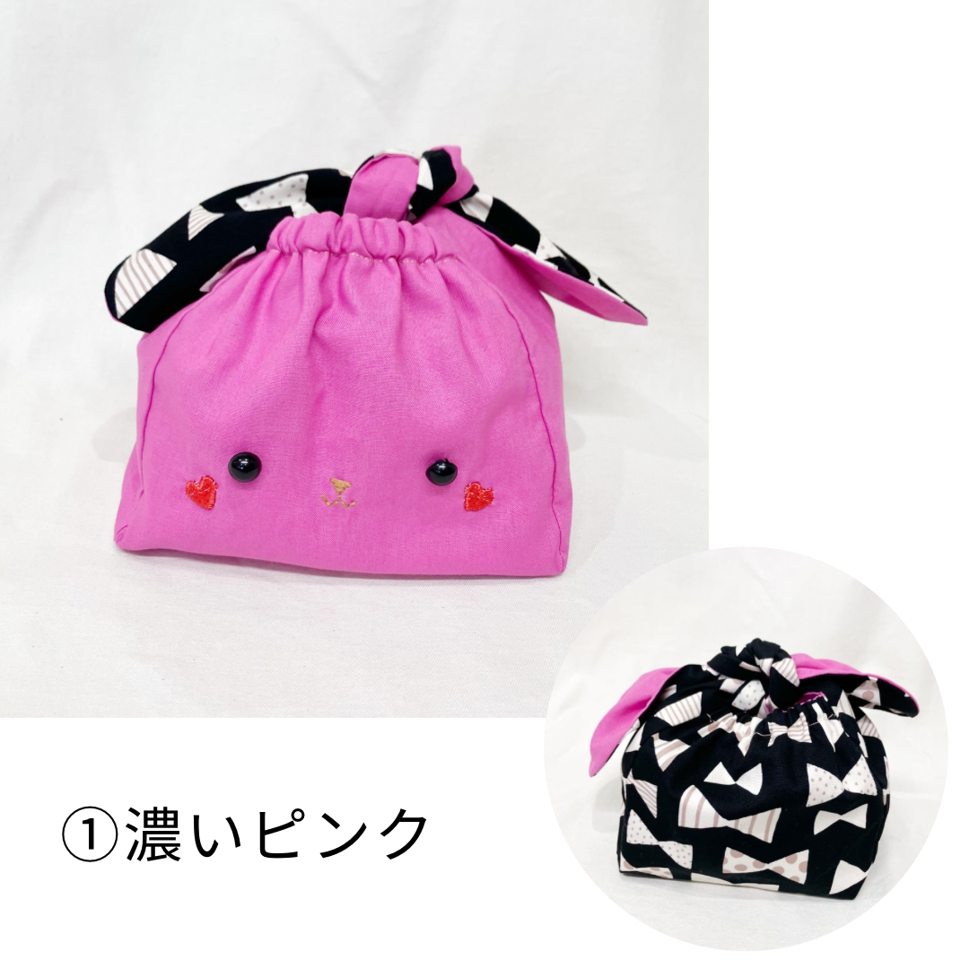 うさぎちゃん巾着 | ハンドメイド雑貨店 ゆめばこ