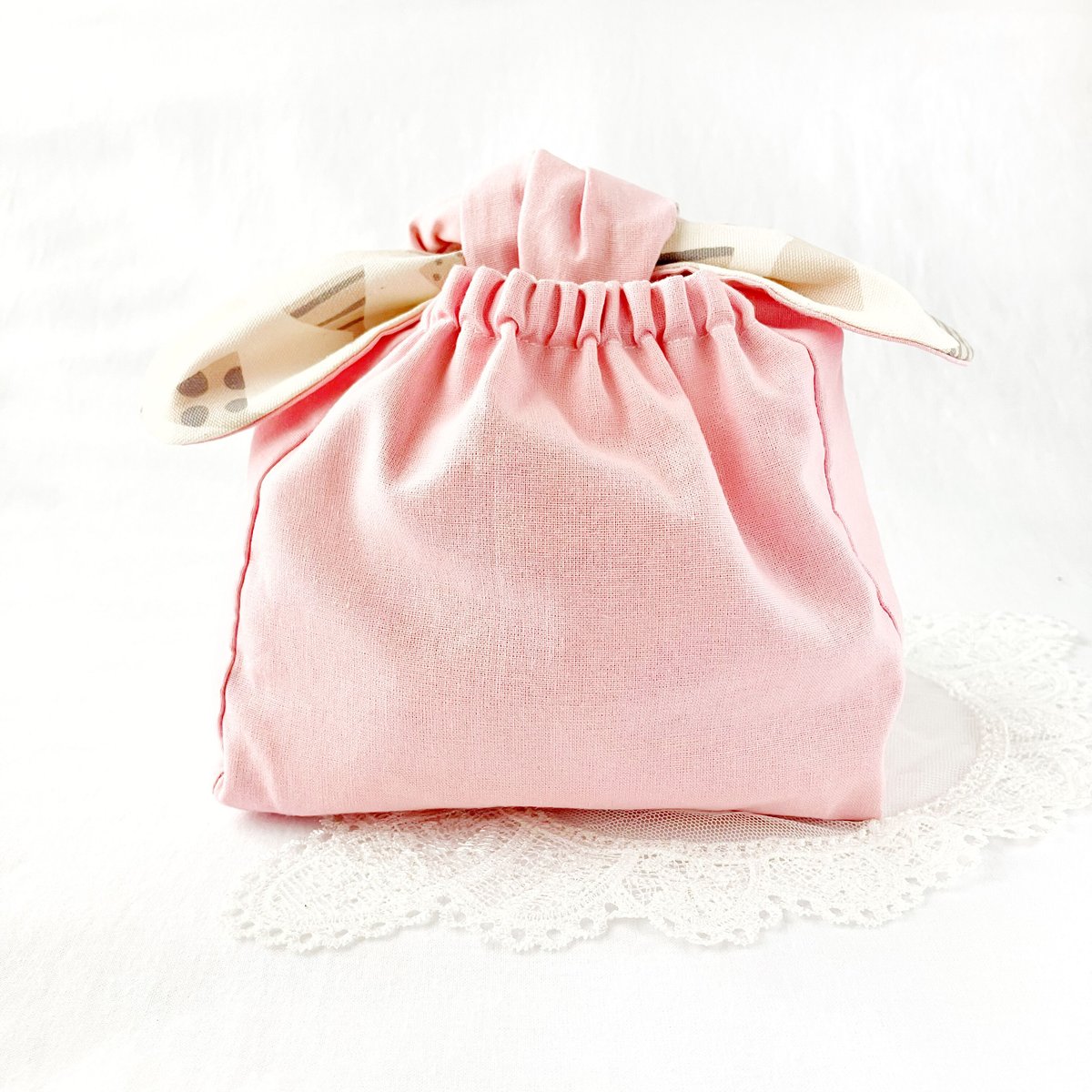 うさぎちゃん巾着 | ハンドメイド雑貨店 ゆめばこ