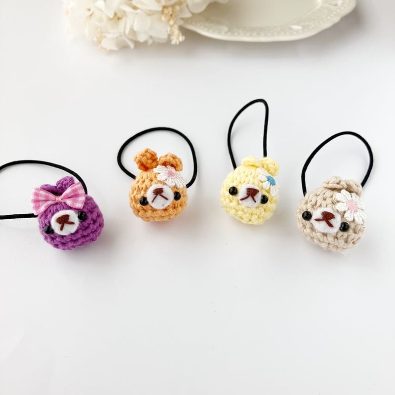 ♡うさぎちゃん♡編みぐるみ ちかく 人形 ハンドメイド