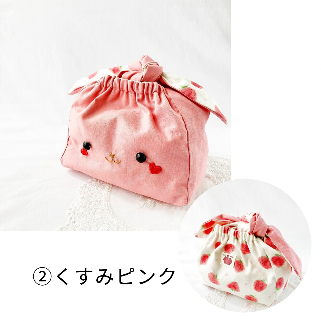 うさぎちゃん巾着 | ハンドメイド雑貨店 ゆめばこ