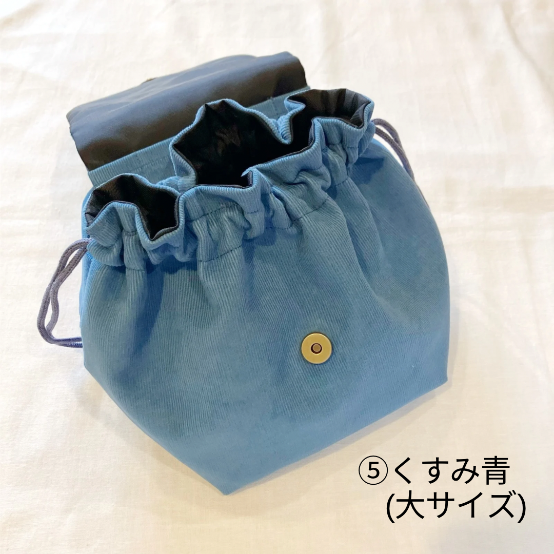 コスメポーチ巾着 | ハンドメイド雑貨店 ゆめばこ