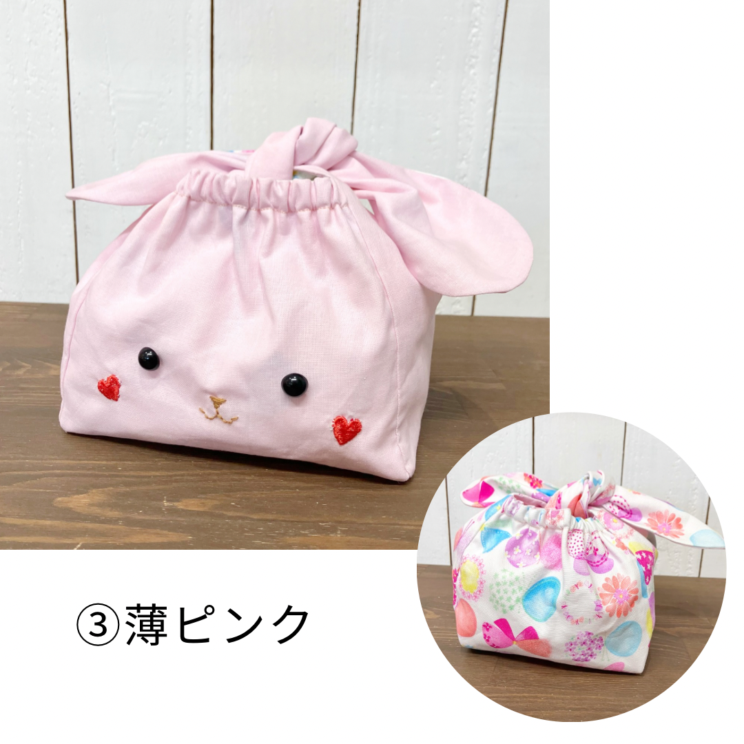 うさぎちゃん巾着 | ハンドメイド雑貨店 ゆめばこ