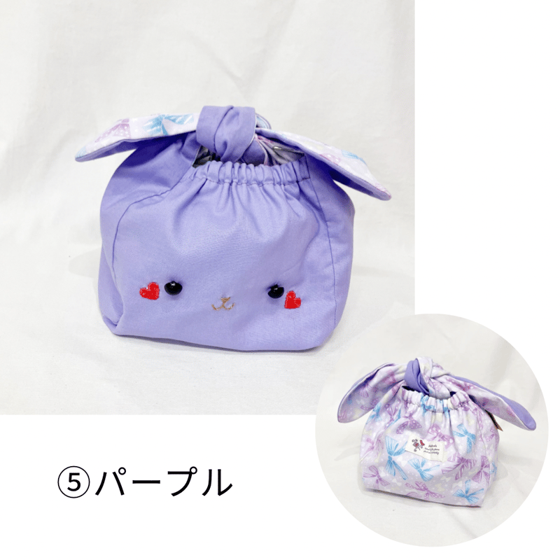 ウサギ巾着袋☆ハンドメイドオーダー 巾着袋 ピンク桜うさぎ – Bento&co 京都発弁当箱専門店
