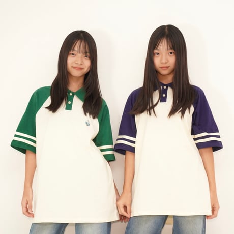 BlueBeeポロシャツ グリーン