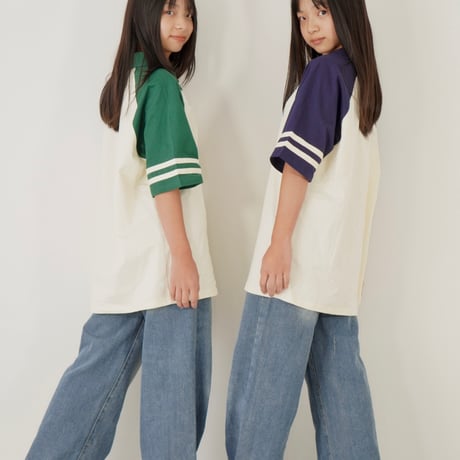 BlueBeeポロシャツ ネイビー