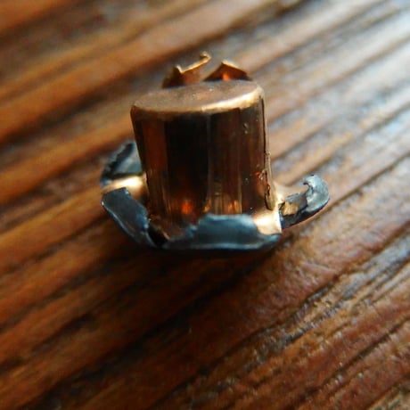 FIRED Bullet & Case FEDERAL Hydra-Shok 9mm (4)