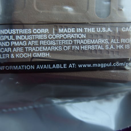 MAGPUL PMAG30 AR/M4 WINDOW GEN M3　1個