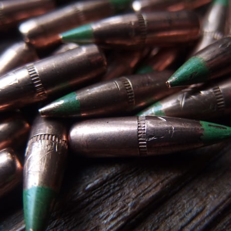 5.56㎜ M855 Green Tip  62 Gr. pull down bullet 1個