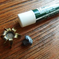 FIRED Bullet Remington Golden saber 9mm (1) 薬莢なし