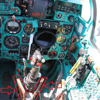 USSR MIG21 Ejection Handle（緊急脱出ハンドル）