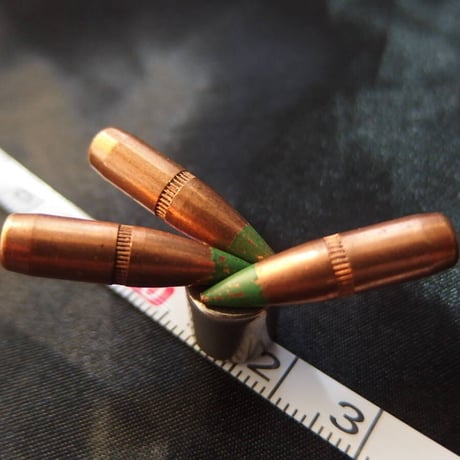 5.56mm M855 62 Grain Green tip bullets 3個組