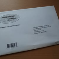 DEM-BART CHECKERRING GAUGE 1組