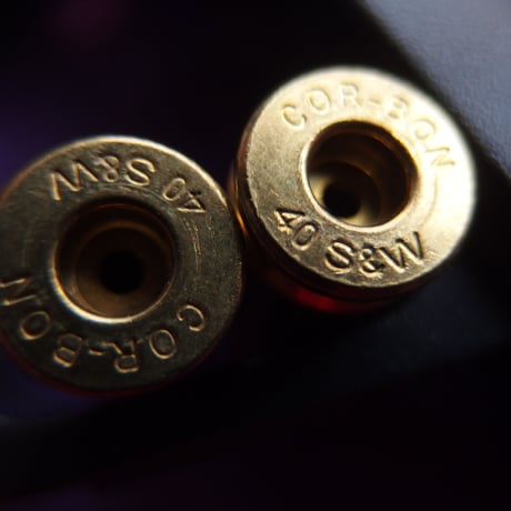 .40 S&W Corbon Pow'Rball 135 Grain Brass Case 1個