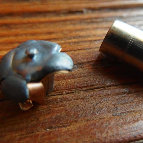 FIRED Bullet & Case FEDERAL Hydra-Shok 9mm (4)