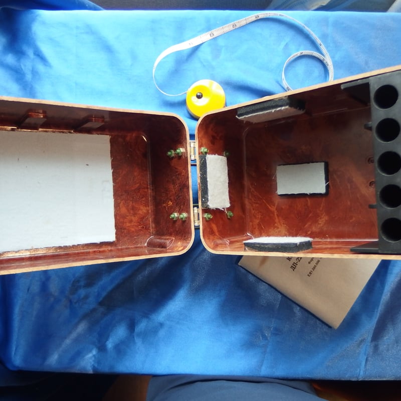 Soviet軍用 線量計収納箱 ДР-22-В(ДР-24)ベークライト製 | m2_ball