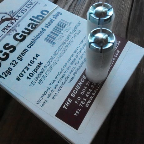 FOB SUPER SLUG 32 (DSG Gualbo 32g cushioned steel slug) 1個