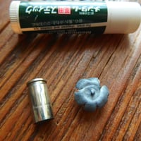 FIRED Bullet & Case FEDERAL Hydra-Shok 9mm (3)