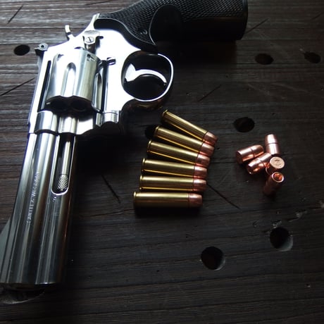 .357 MAGNUM 150 Gr. JHC R-P(Remington) Brass Case1個