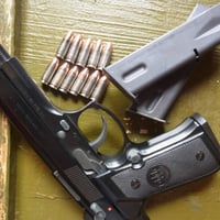 9mm Luger 115 Gr. FMJ FC Nickel Case Nickel Primed 1個