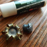 FIRED Bullet Remington Golden saber 9mm (2) 薬莢なし