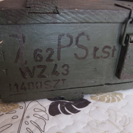 7.62x39mm Spam can 付き木箱(4)