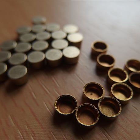 Brass Primer cup Small 真鍮削出し1個装着サービス