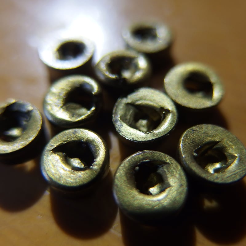 三十年式実包 無刻印ベルダン雷管 11g 錫メッキ弾装着1個 | m2_ball