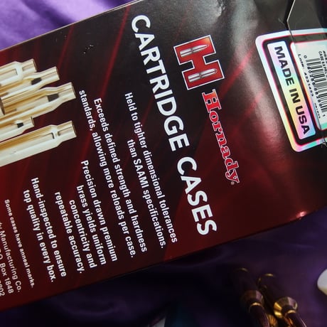 6.5 PRC LAPUA 144 Gr. FMJBT Hornady Case 1個