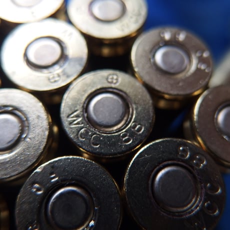 9mm NATO Once Fired Brass Primed Case 1個