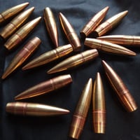 50 BMG SOLID BRASS 735 Grain FAKE BULLET 1個