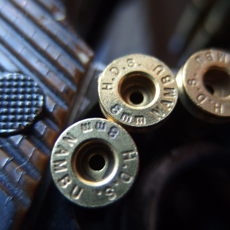 8mm 南部 115 Gr.錫鍍金弾 HDS Brass 1個 | m2_ball