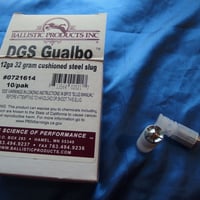 DGS Gualbo 12GA 32g cushioned steel slug 10個