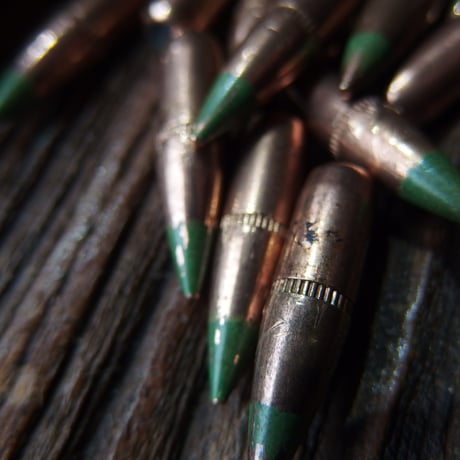 5.56㎜ M855 Green Tip  62 Gr. pull down bullet 1個