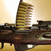7.62x39mm SKS(Самозарядный карабин Симонова) 10 Round Clip 1個灰