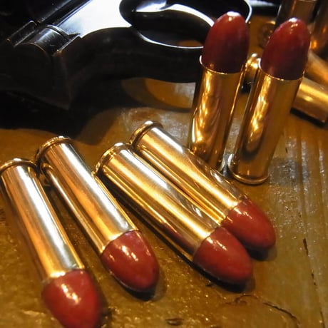 .38 Special Winchester Case lipstick bullet 145Gr. RN-NLG Coated Primed 6個組