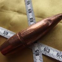 .50 BMG FIRED BULLET(9) M2 ball Armor-Piercing 690 Grain