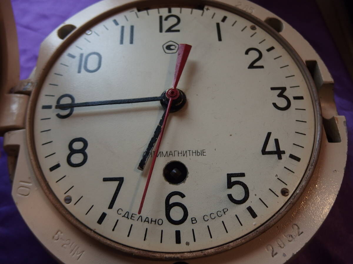 旧ソ連/ロシア製 潜水艦 航空機 時計 USSR 129CHS-55M 機械式 Aircraft