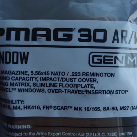 MAGPUL PMAG30 AR/M4 WINDOW GEN M3　1個
