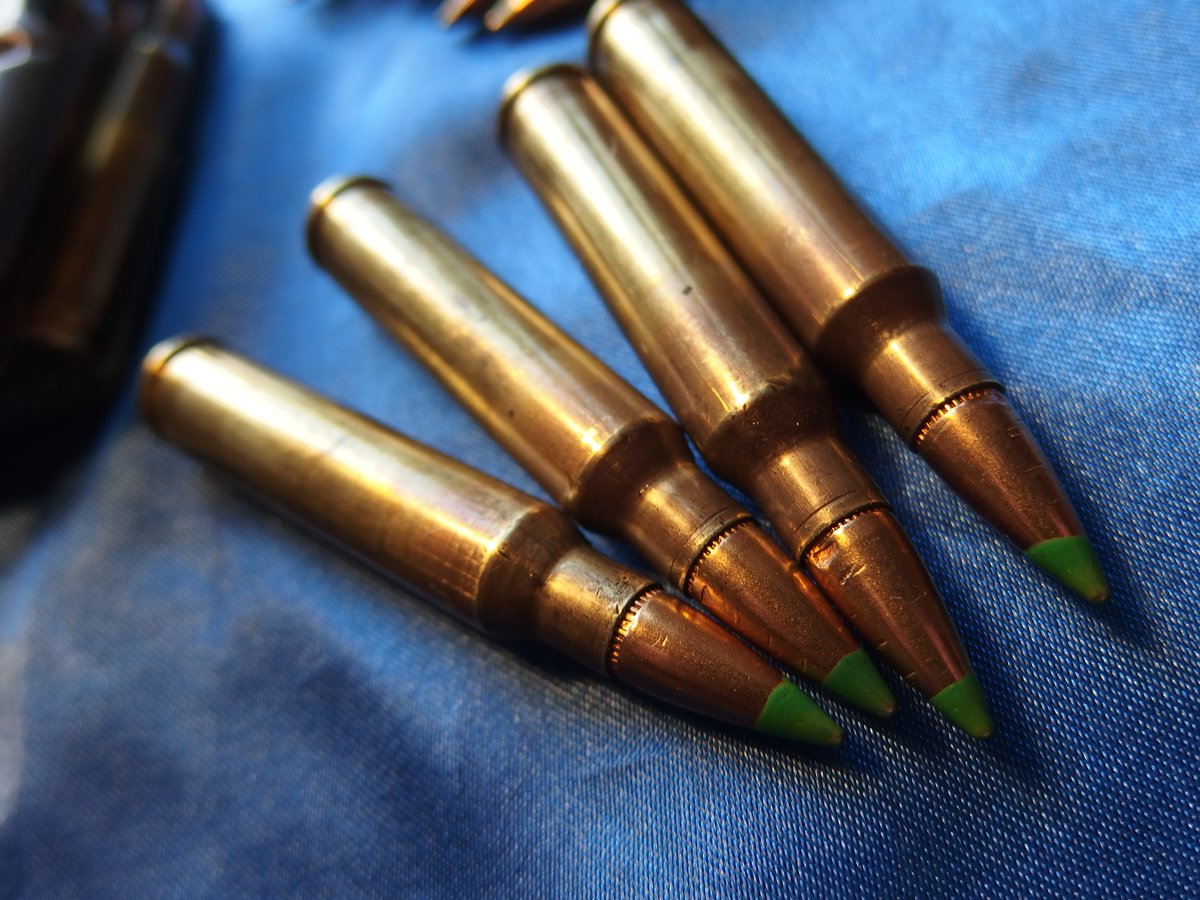5.56x45 NATO M855 Green Tip 62 Gr. LC1X Case 1個