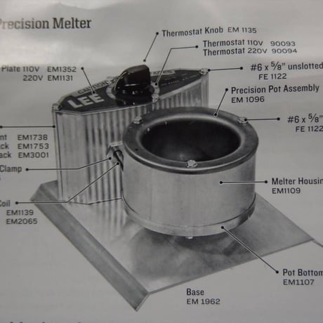 LEE Precision MELTER 110 Volt 未使用品