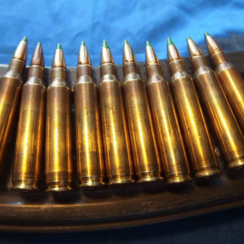 5.56x45 NATO M855 Green Tip 62 Gr. LC1X Case 1個