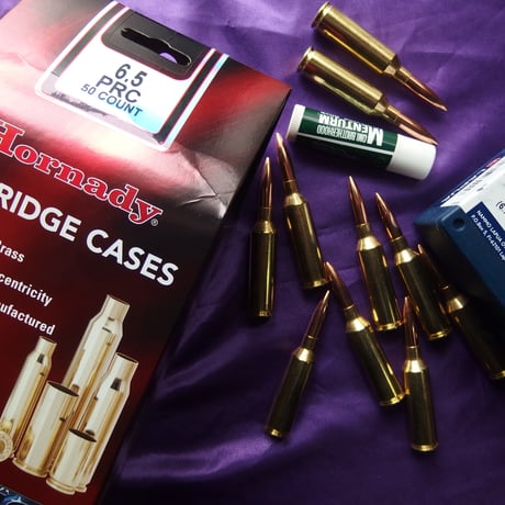 6.5 PRC LAPUA 144 Gr. FMJBT Hornady Case 1個