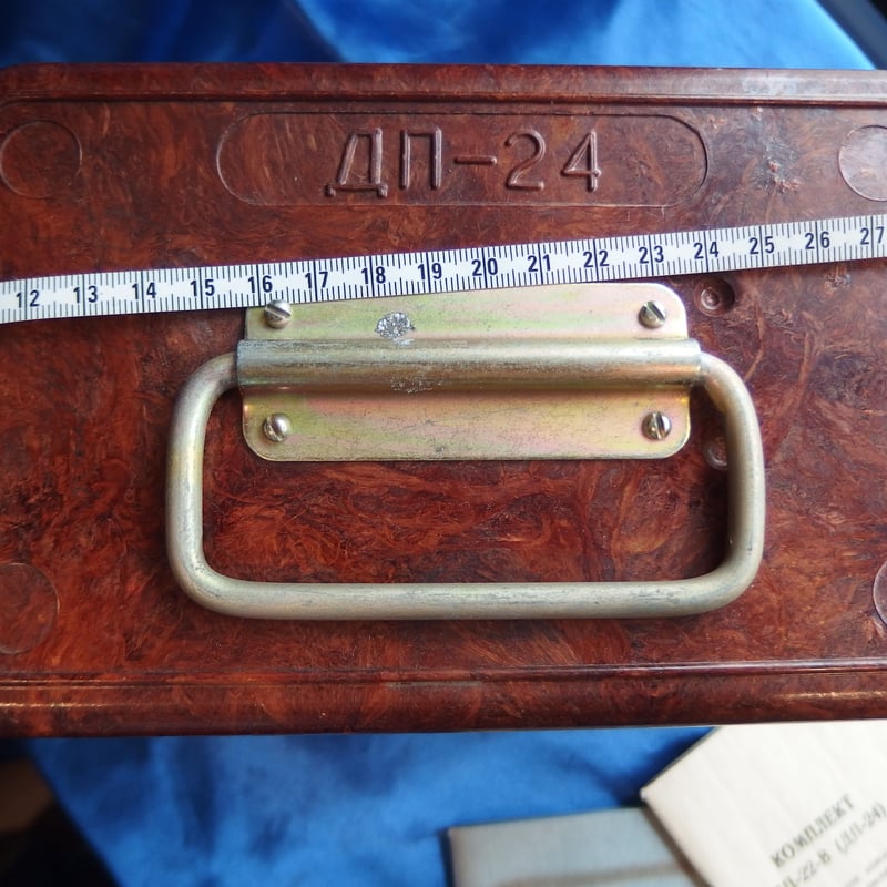 Soviet軍用 線量計収納箱 ДР-22-В(ДР-24)ベークライト製 | m2_ball