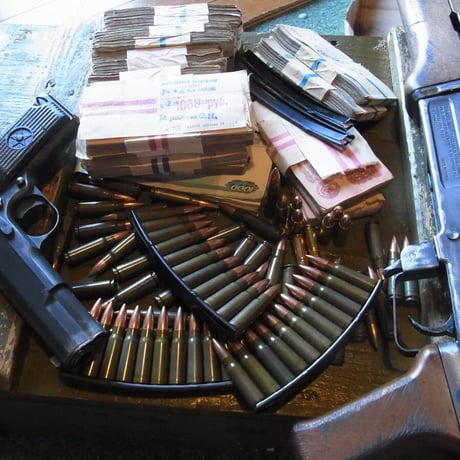 7.62x39mm SKS(Самозарядный карабин Симонова) 10 Round Clip 1個黒