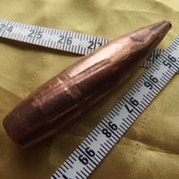 .50 BMG FIRED BULLET(3) M2 ball Armor-Piercing 690 Grain