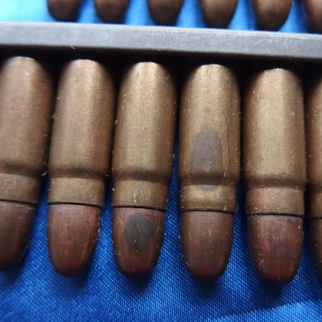 7.62x25mm 1952年 Czech 84 Grain Steel core brass case 1発