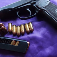 9mm Makarov PPU(Serbia) Original 93 Gr. FMJ 1個