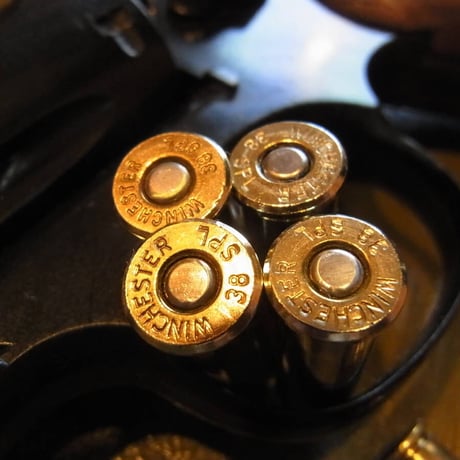 .38 Special Winchester Case lipstick bullet 145Gr. RN-NLG Coated Primed 6個組