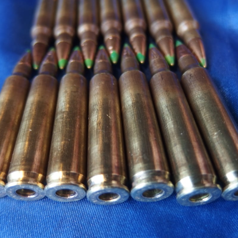 5.56x45 NATO M855 Green Tip 62 Gr. LC1X Case 1個