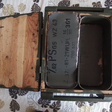 7.62x39mm Spam can 付き木箱(4)
